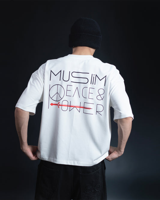 Muslim. PEACE & POWER tee