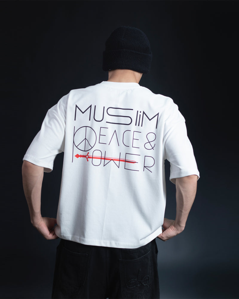 Muslim. PEACE & POWER tee